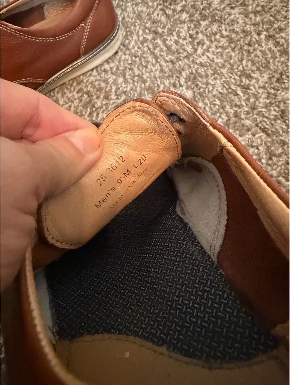 Johnston & Murphy McGuffey Woven Shoes Men’s 9.5
